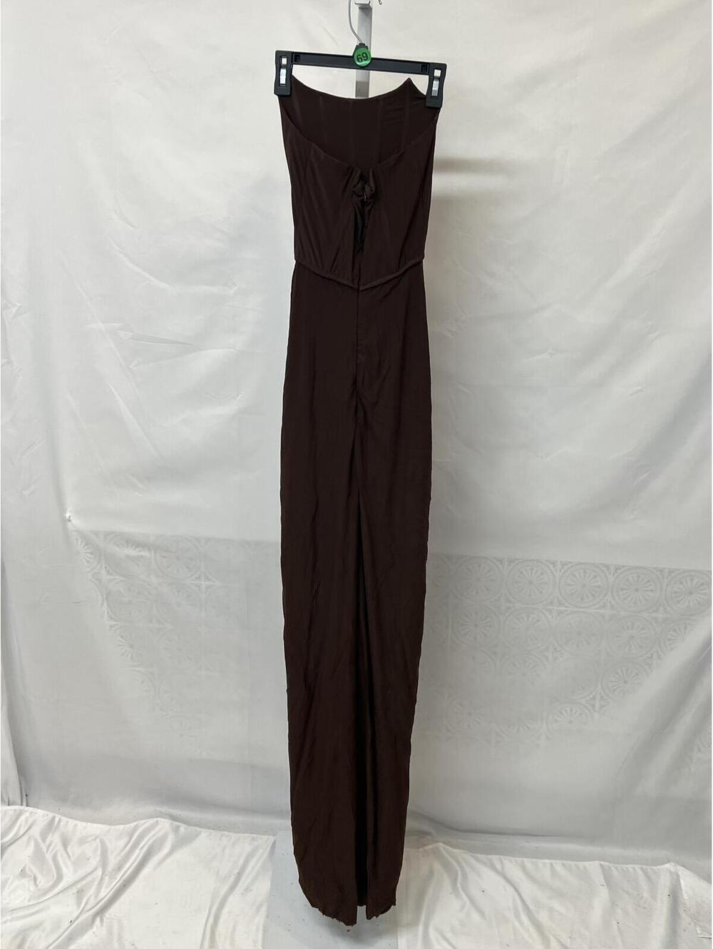 Deme by Gabriella Pearl Gown in Dark Brown - Picture 7 of 9